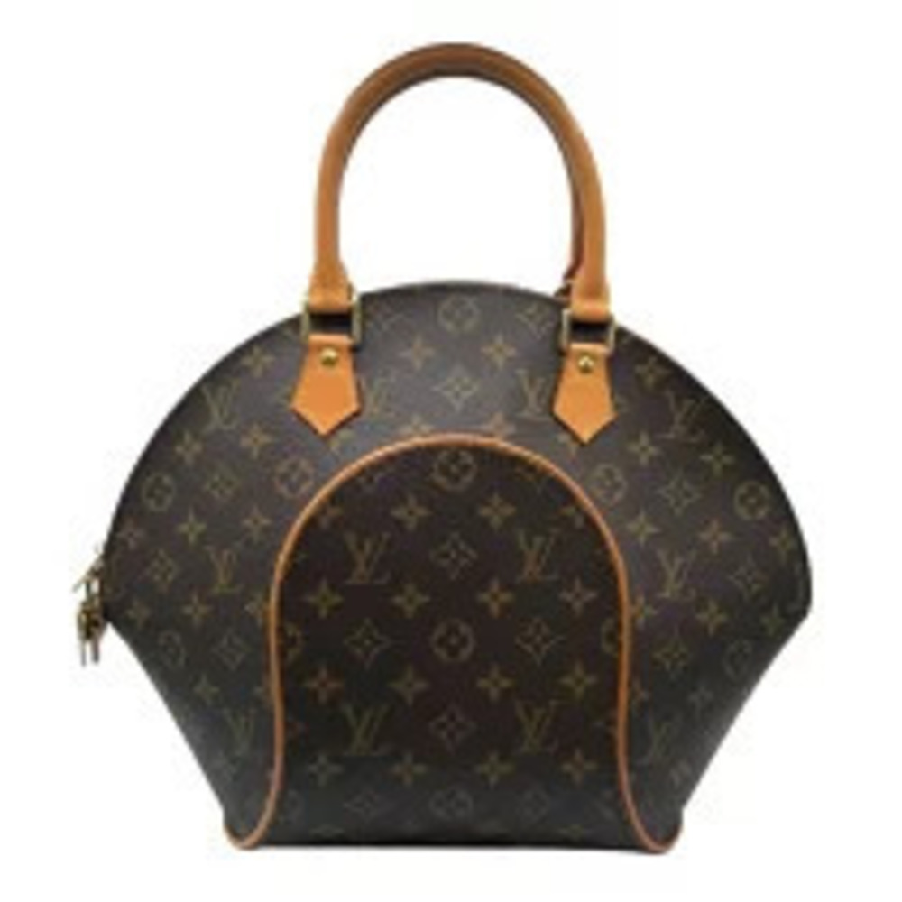 Louis Vuitton Ellipse Brown Monogram Canvas Handbag